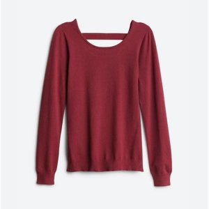 LOVE ELLIE Aleah Open Back Pullover Sweater - Size XS